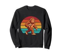 Joueur de Sasquatch Bigfoot Football Retro Sunset Sweatshirt