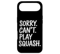 Joueur de Squash Amusant Sorry Can't Play Coque pour iPhone Air