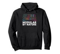 Joueur De Synthetiseur Synthe Modulaire Musique Electronique Sweat à Capuche
