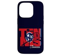Joueur de Tennis du Tennessee, Tenn Flag Art, Fan de Sports du Tennessee Coque pour iPhone 14 Pro