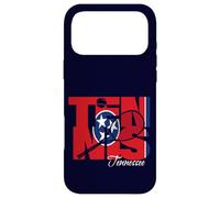 Joueur de Tennis du Tennessee, Tenn Flag Art, Fan de Sports du Tennessee Coque pour iPhone 17 Pro Max