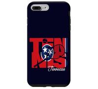 Joueur de Tennis du Tennessee, Tenn Flag Art, Fan de Sports du Tennessee Coque pour iPhone 7 Plus/8 Plus
