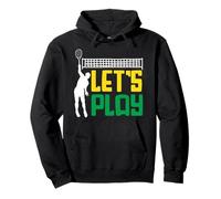 Joueur de Tennis Let's Play - Design passionné Sweat à Capuche