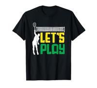 Joueur de Tennis Let's Play - Design passionné T-Shirt