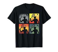 Joueur de tennis Pop Art - Amateur de tennis vintage T-Shirt