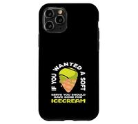 Joueur de Tennis si Vous vouliez Une Glace Douce Coque pour iPhone 11 Pro