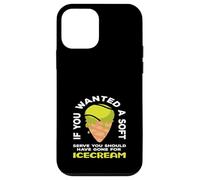 Joueur de Tennis si Vous vouliez Une Glace Douce Coque pour iPhone 12 Mini