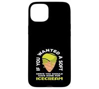 Joueur de Tennis si Vous vouliez Une Glace Douce Coque pour iPhone 15 Plus