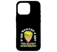 Joueur de Tennis si Vous vouliez Une Glace Douce Coque pour iPhone 16 Pro