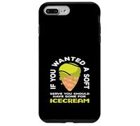 Joueur de Tennis si Vous vouliez Une Glace Douce Coque pour iPhone 7 Plus/8 Plus