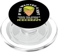 Joueur de Tennis si Vous vouliez Une Glace Douce PopSockets PopGrip pour MagSafe