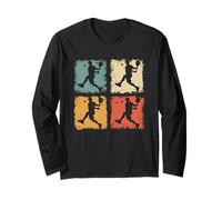Joueur de Tennis Vintage pour Homme et Femme Manche Longue
