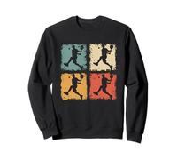 Joueur de Tennis Vintage pour Homme et Femme Sweatshirt
