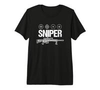 Joueur de tireur d'élite T-Shirt Haut de Gamme