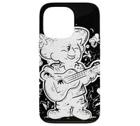 Joueur de ukulélé Cours de Musique Graphique Coque pour iPhone 13 Pro