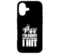 Joueur de Volley-Ball Amusant I'm Sorry Was That Your Face I Hit Coque pour iPhone 17