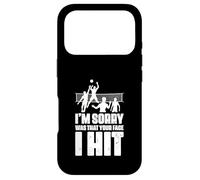 Joueur de Volley-Ball Amusant I'm Sorry Was That Your Face I Hit Coque pour iPhone 17 Pro