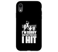 Joueur de Volley-Ball Amusant I'm Sorry Was That Your Face I Hit Coque pour iPhone XR