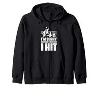 Joueur de Volley-Ball Amusant I'm Sorry Was That Your Face I Hit Sweat à Capuche