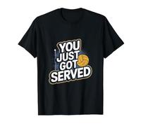 Joueur de Volleyball Amusant « You Just Got Served » T-Shirt Graphique avec Valeur