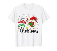 Joueur de Volleyball de Noël Have a Volley Jolly Christmas T-Shirt