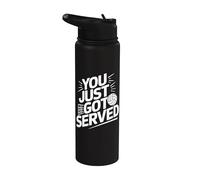 Joueur de volleyball - Vous venez de vous servir Stainless Steel Insulated Water Bottle
