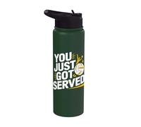 Joueur de volleyball - Vous venez de vous servir Stainless Steel Insulated Water Bottle