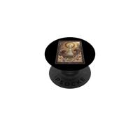 Joueur d'échecs Maître Coquette Catholique Sacré Vintage Kitsch PopSockets PopGrip Adhésif