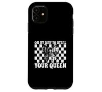Joueur d'échecs Master Chess Girl on My Way to Steal Your Queen Coque pour iPhone 11
