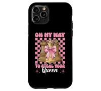 Joueur d'échecs Master Chess Girl on My Way to Steal Your Queen Coque pour iPhone 11 Pro