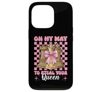 Joueur d'échecs Master Chess Girl on My Way to Steal Your Queen Coque pour iPhone 13 Pro