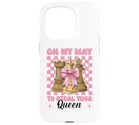 Joueur d'échecs Master Chess Girl on My Way to Steal Your Queen Coque pour iPhone 15 Pro