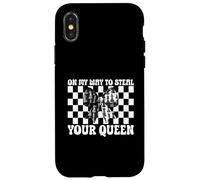 Joueur d'échecs Master Chess Girl on My Way to Steal Your Queen Coque pour iPhone X/XS