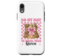 Joueur d'échecs Master Chess Girl on My Way to Steal Your Queen Coque pour iPhone XR