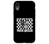 Joueur d'échecs Master Chess Girl on My Way to Steal Your Queen Coque pour iPhone XR
