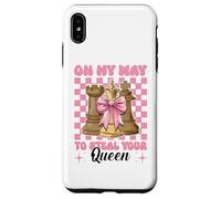 Joueur d'échecs Master Chess Girl on My Way to Steal Your Queen Coque pour iPhone XS Max