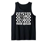 Joueur d'échecs Master Chess Girl on My Way to Steal Your Queen Débardeur
