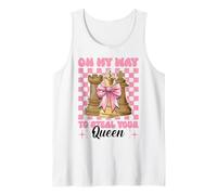 Joueur d'échecs Master Chess Girl on My Way to Steal Your Queen Débardeur