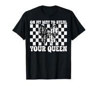 Joueur d'échecs Master Chess Girl on My Way to Steal Your Queen T-Shirt