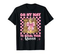 Joueur d'échecs Master Chess Girl on My Way to Steal Your Queen T-Shirt