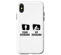 Joueur d'échecs Votre Mari Mon Mari Femme Échecs drôles Coque pour iPhone X/XS
