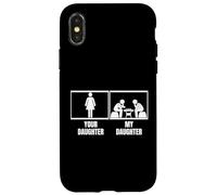 Joueur d'échecs Your Daughter My Daughter Brother Funny Chess Coque pour iPhone X/XS