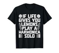 Joueur D'harmonica Drôle If Life Gives You Lemon Play T-Shirt