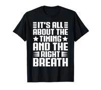 Joueur D'harmonica Drôle It´s All Timing & Right Breath T-Shirt