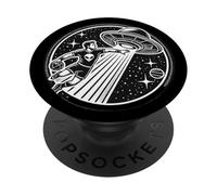 Joueur Dodgeball - League Club Sport Outer Space Alien PopSockets PopGrip Adhésif