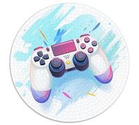 Joueur Gaming 1000 Pièces Jeupad Puzzle Circulaire Matériaux Recyclés Jeu Cadeau Unique Adultes Et Enfants Dès 14 Ans 1000pcs (67.5x67.5cm)