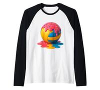 Joueur Libero de Volley-Ball Drip Court Style Spike Pass Hitter Manche Raglan