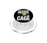 Joueur Padel Life is Better Inside The Cage Padel PopSockets PopGrip pour MagSafe