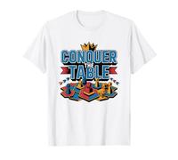 Joueur Strategie Plateau Conquete Territoire Carte T-Shirt