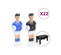 Joueurs de baby foot pour tige de 12,7 mm 22 pcs